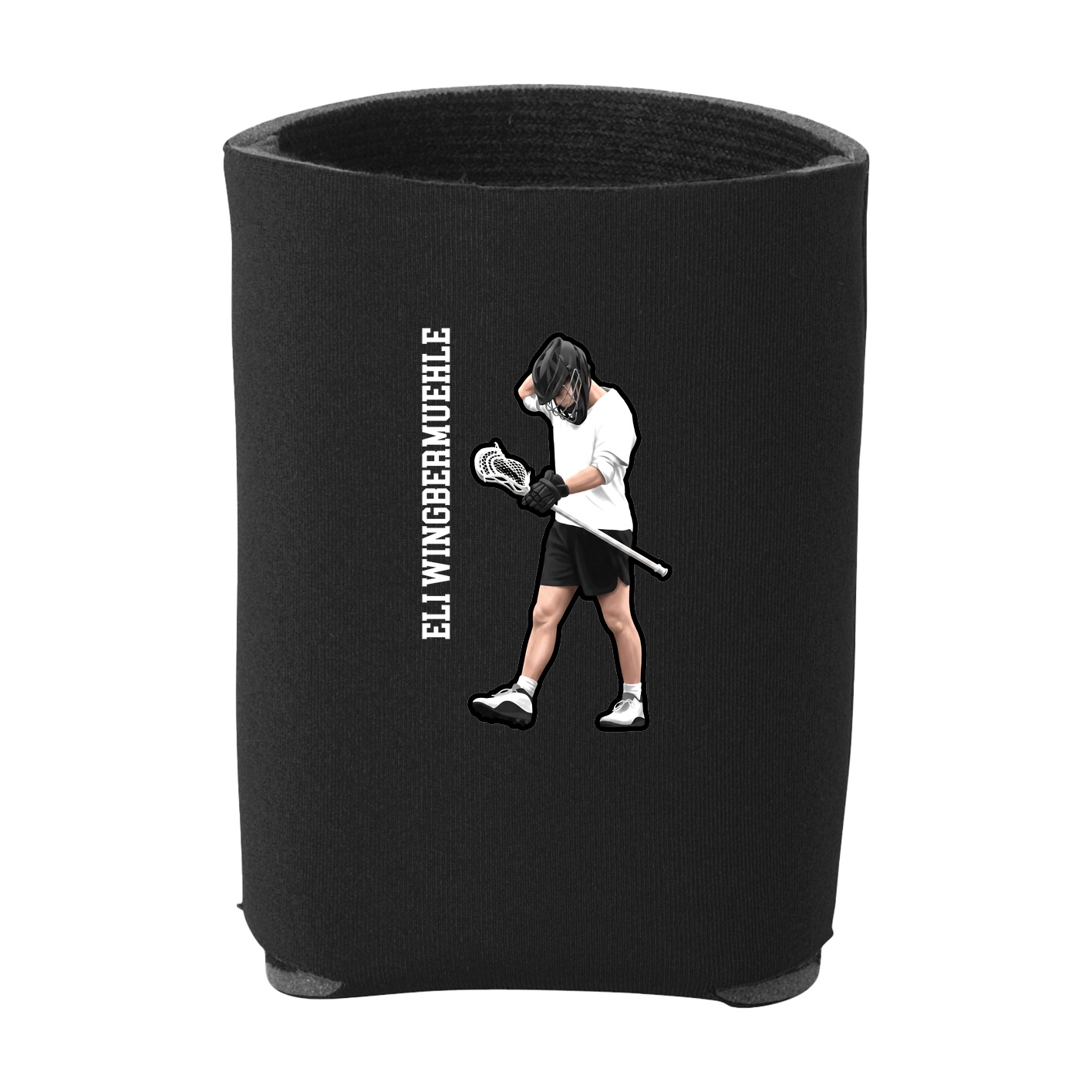 Can Holder — Name Vertical in Black