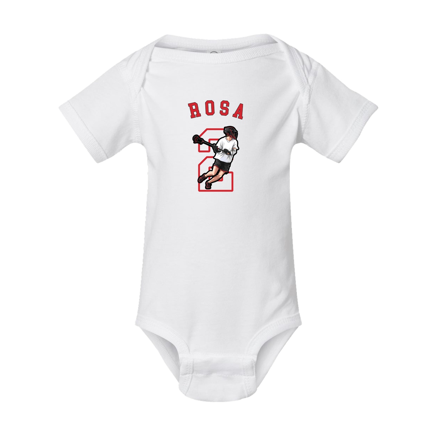 Baby Onesie — Shirsey Arch in White