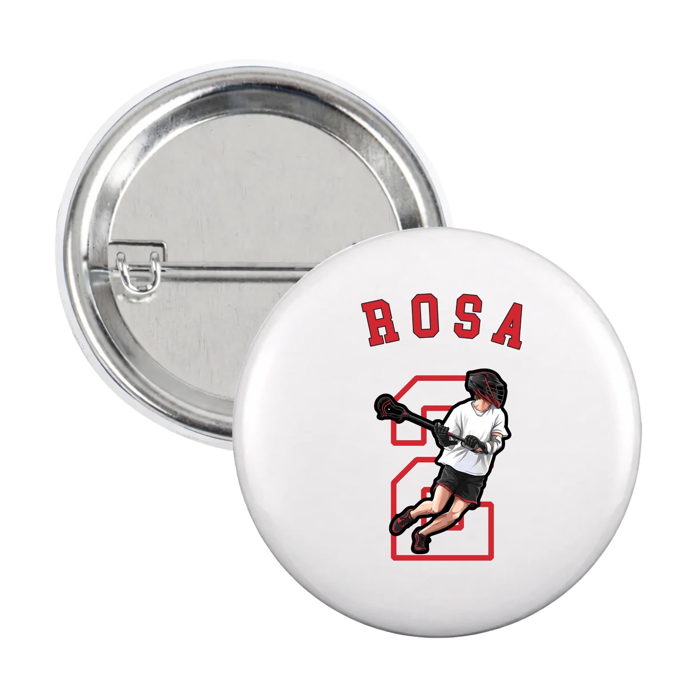 Game Day Button — Shirsey Arch in White