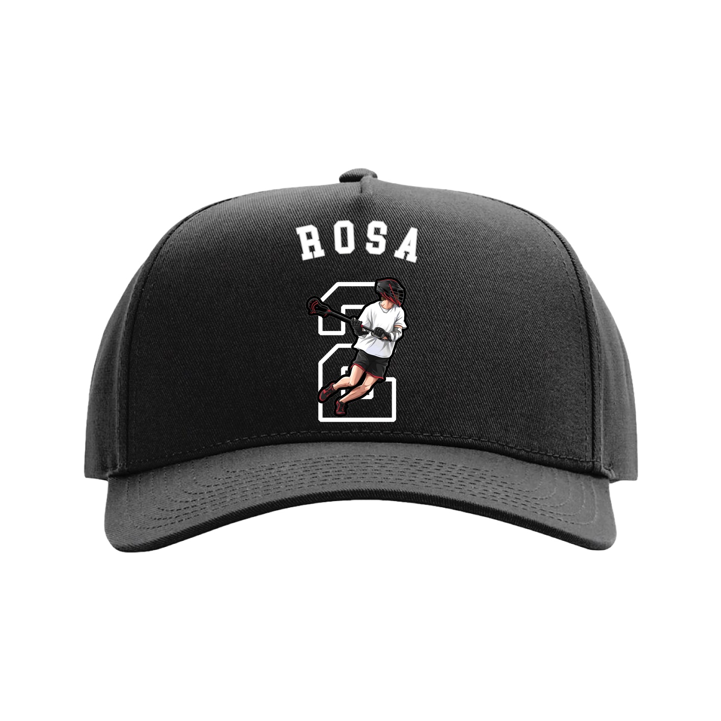 Full Fabric Five-Panel Champ Cap