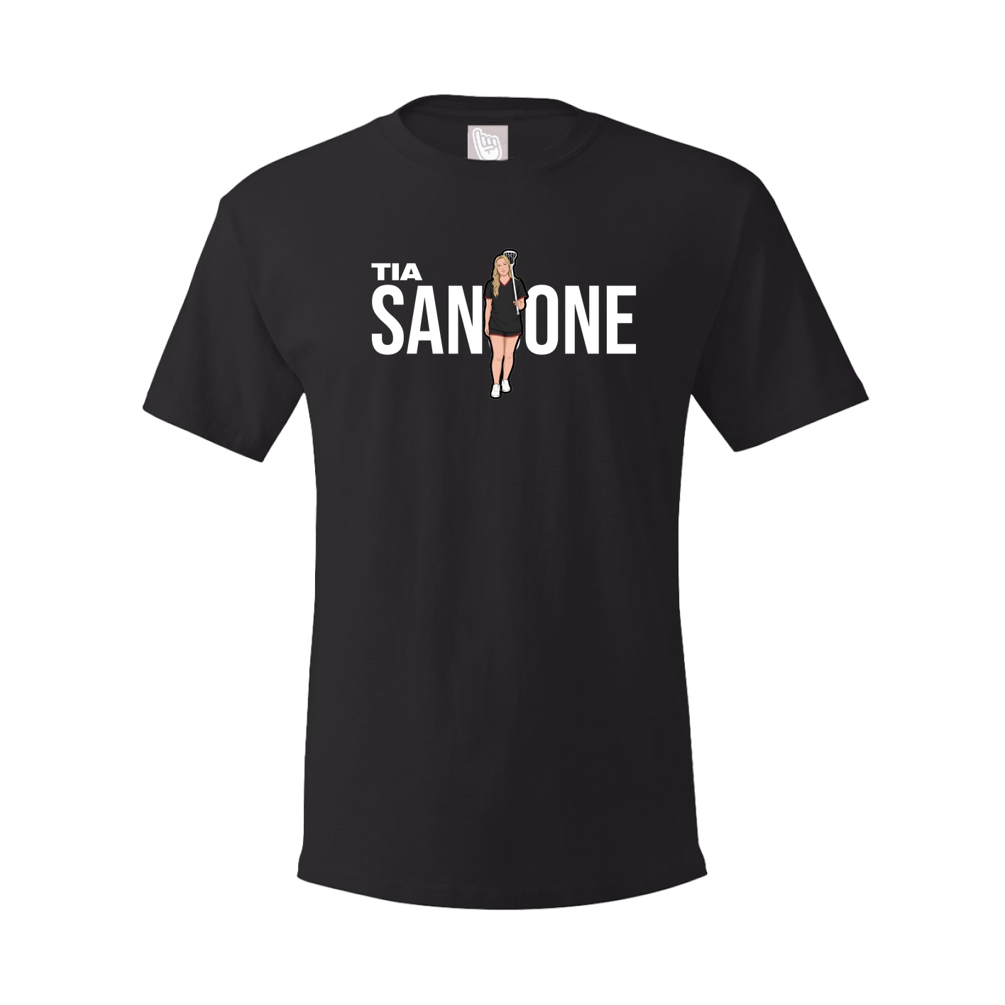 Youth Tee — Player Name in Black