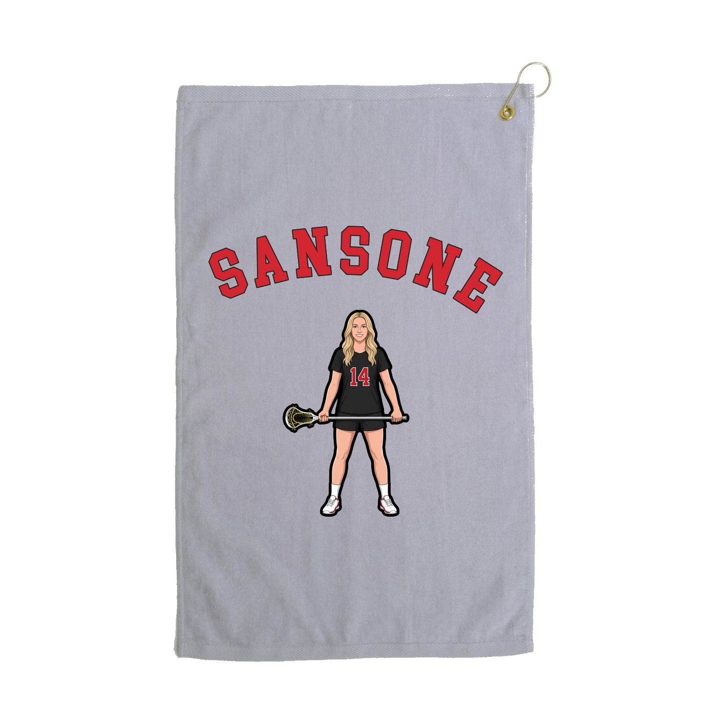 Golf Towel — Shirsey Arch in Grey