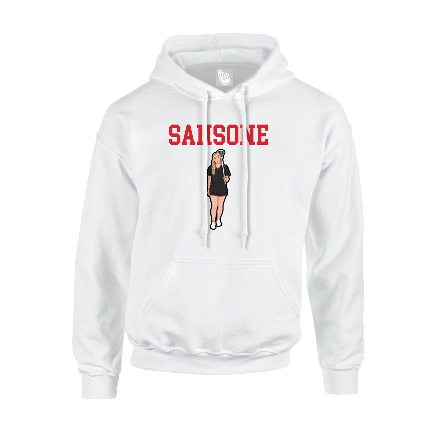 Youth Hoodie — Shirsey in White