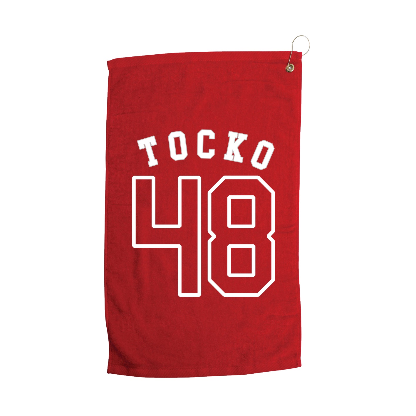 Golf Towel — Shirsey Arch in Red