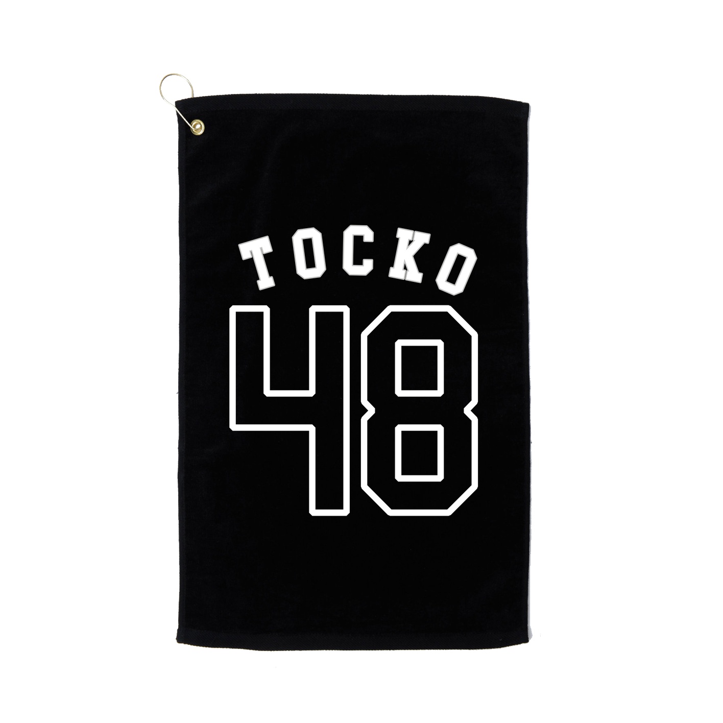 Golf Towel — Shirsey Arch in Black