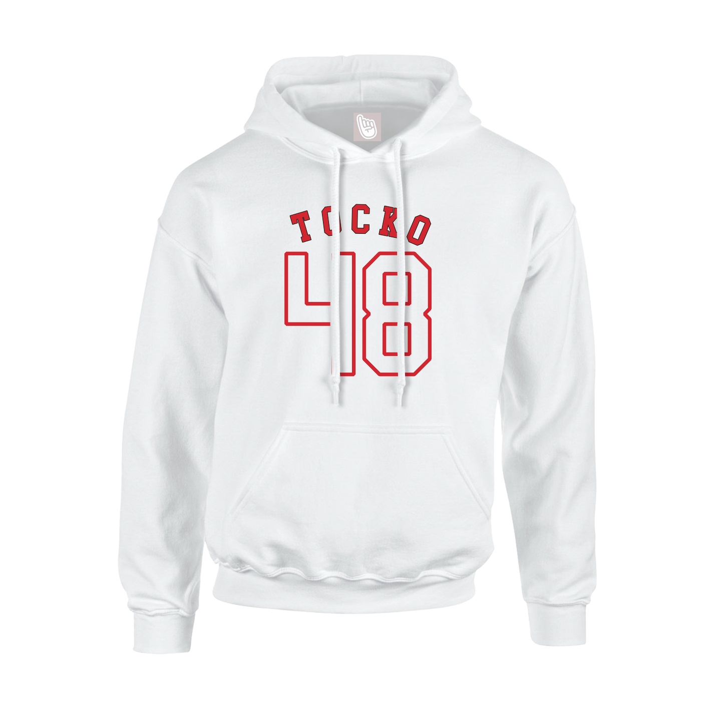 Hoodie — Shirsey Arch in White