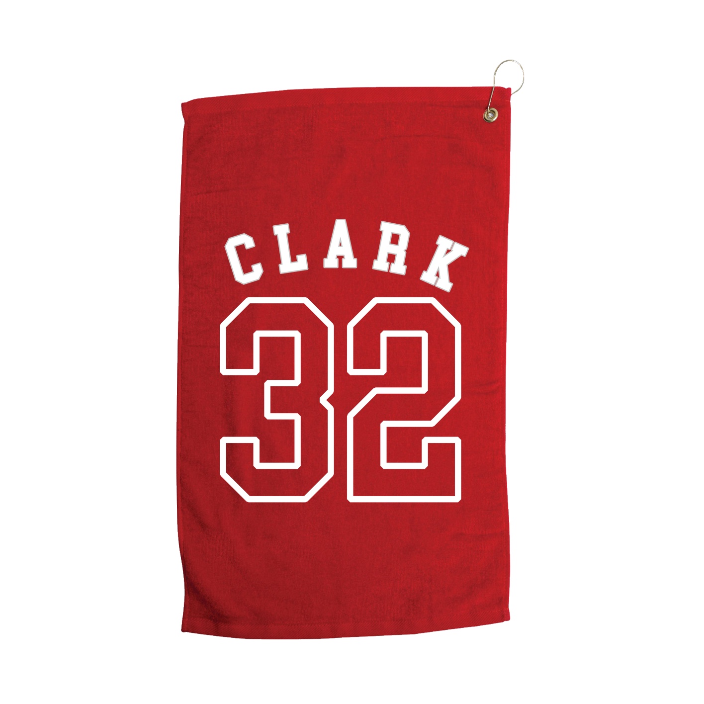 Golf Towel — Shirsey Arch in Red