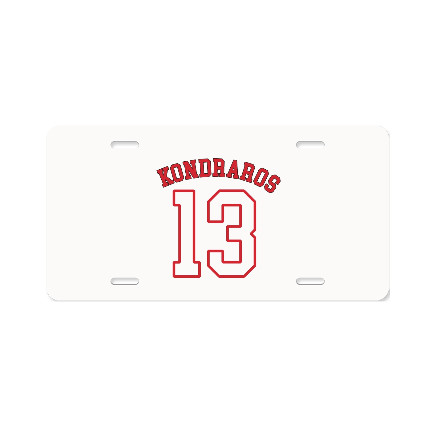 License Plate — Shirsey Arch in Classic