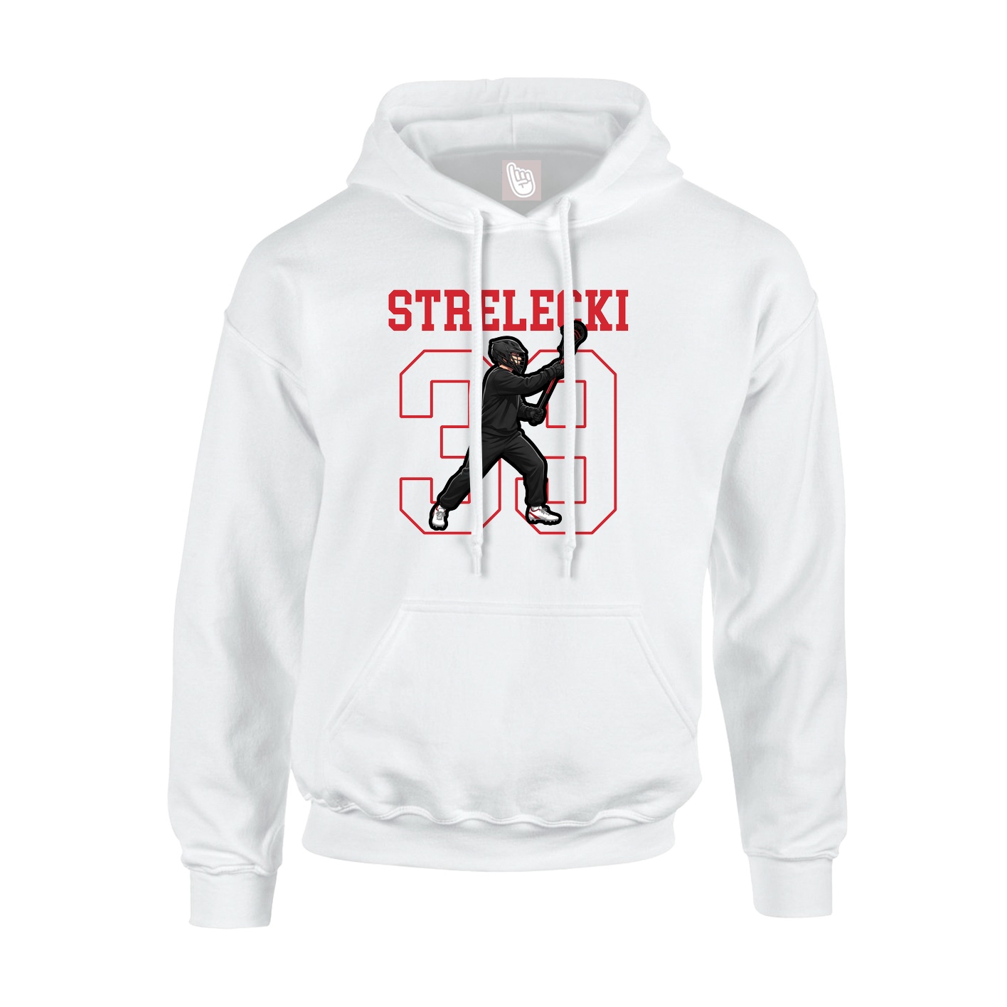 Hoodie — Shirsey in White