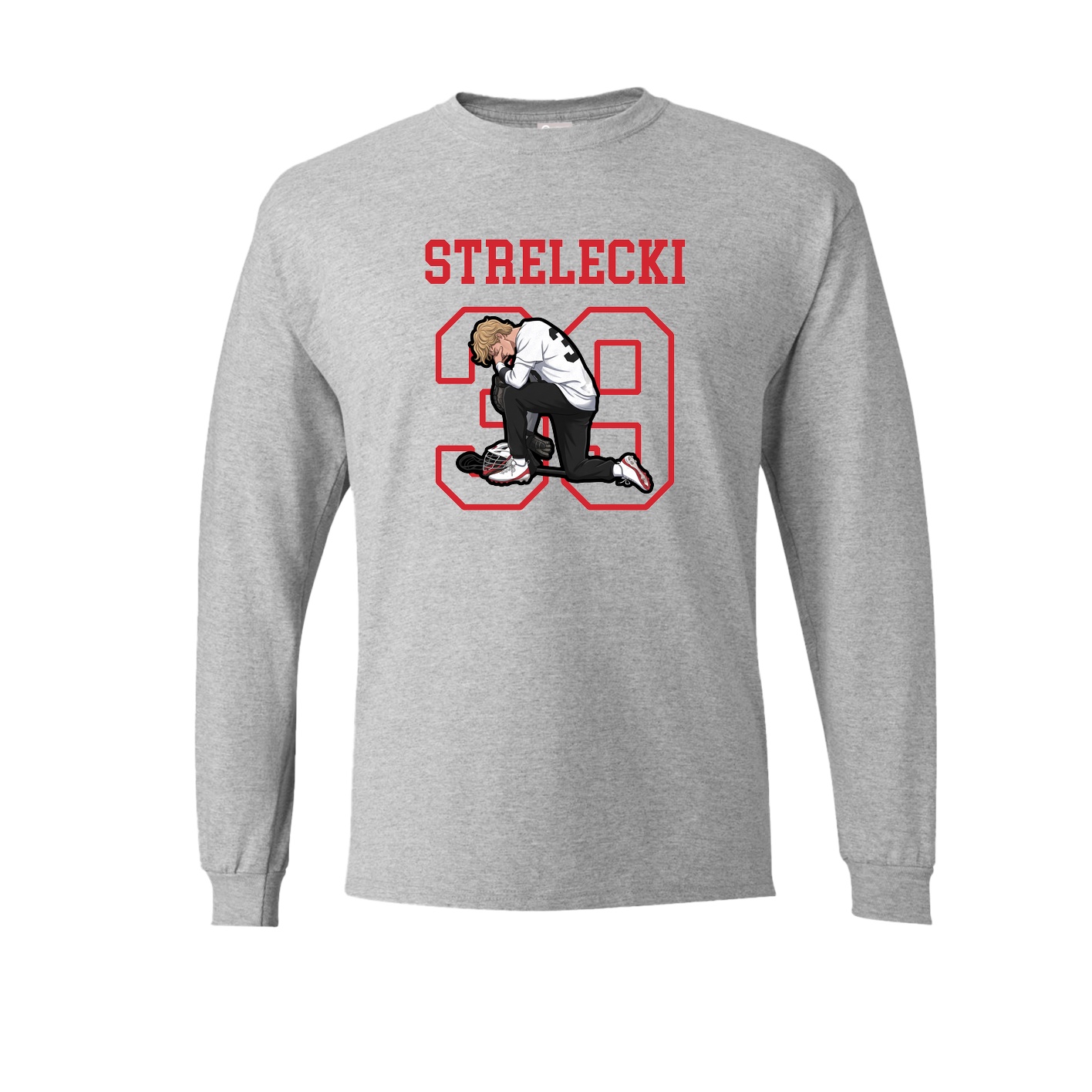 Long Sleeve Tee — Shirsey in Grey