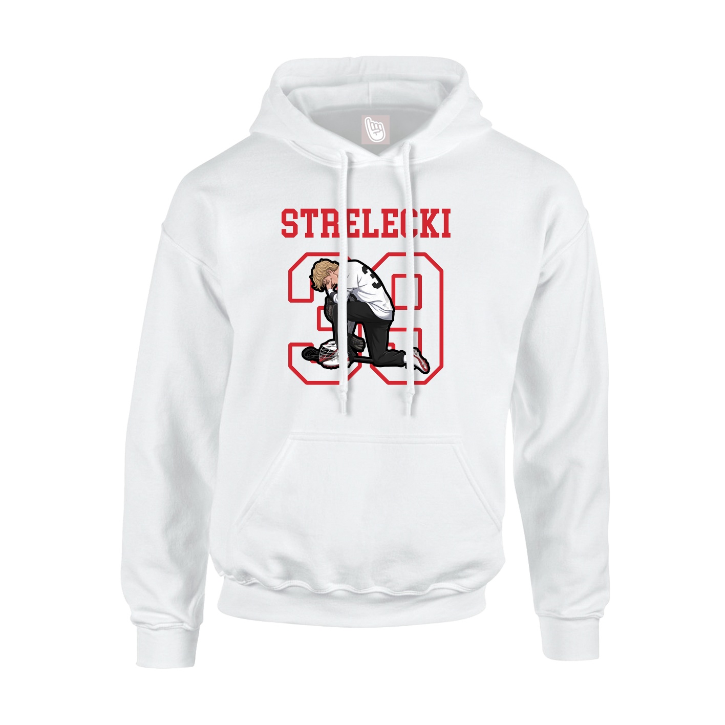 Hoodie — Shirsey in White