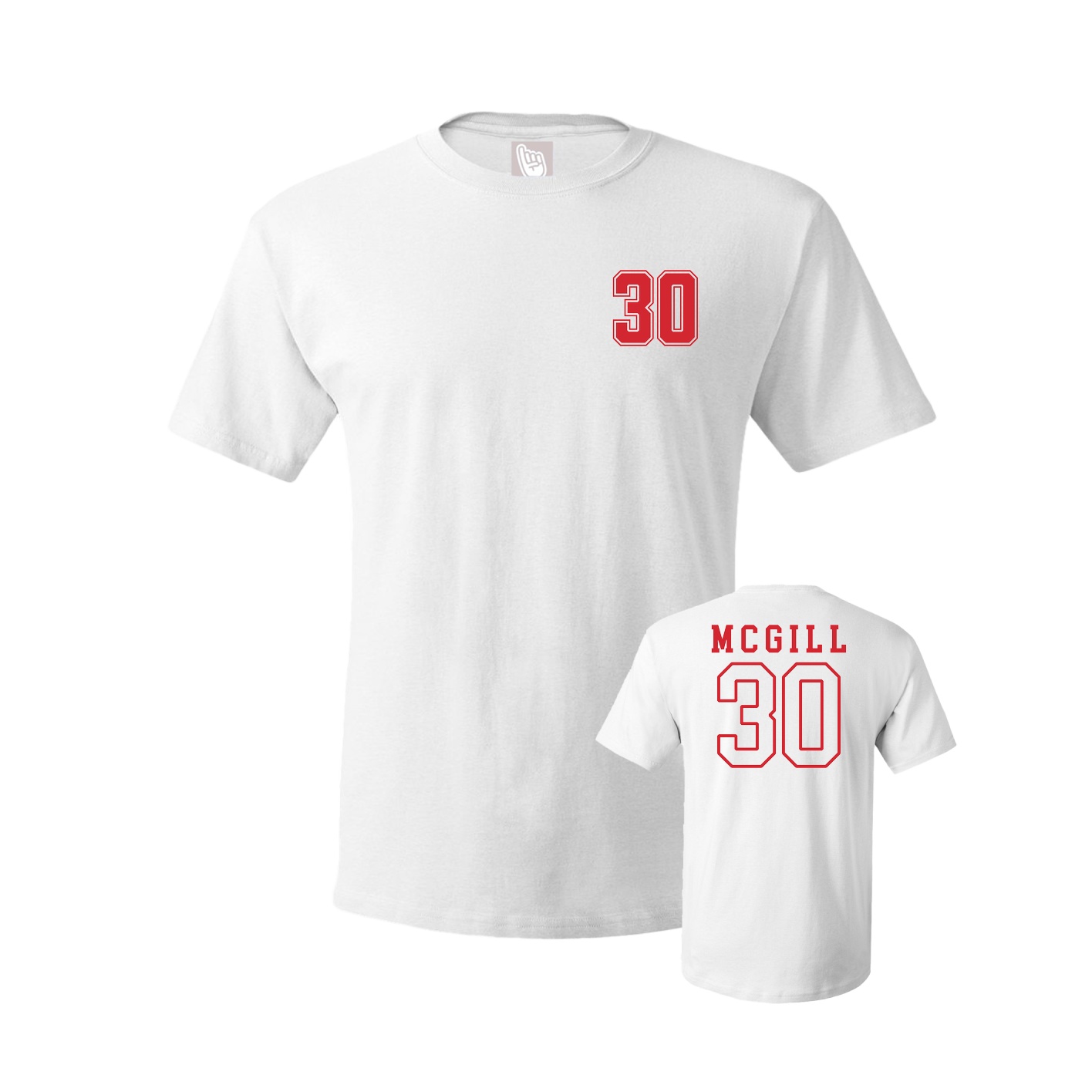 Tee — Chest Back in White