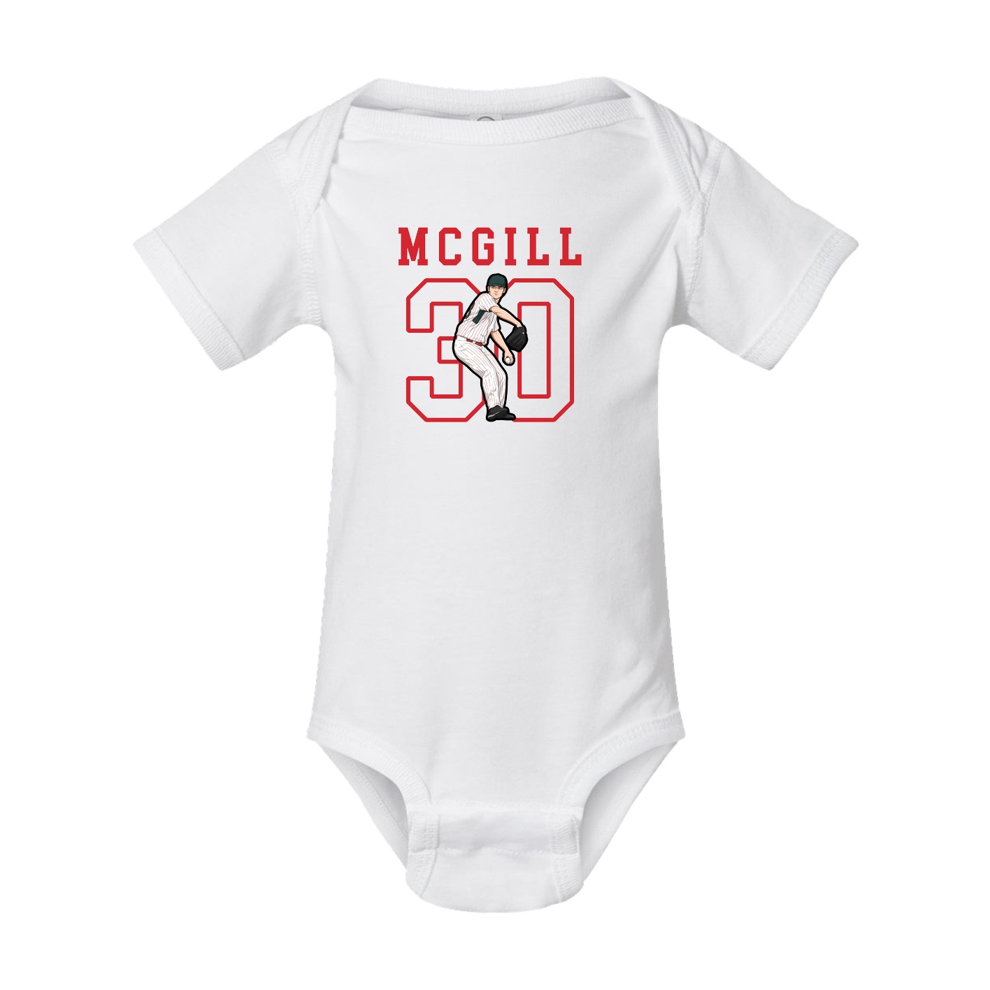 Baby Onesie — Shirsey in White