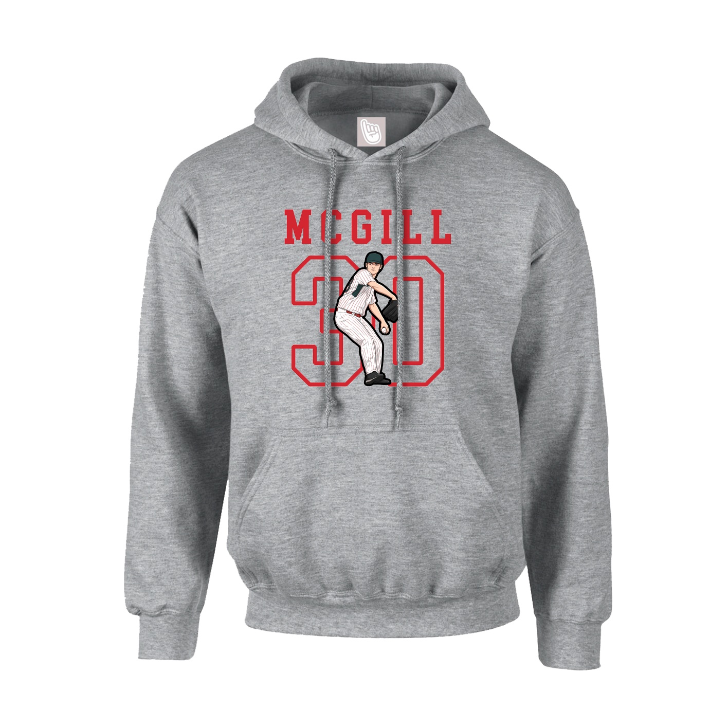 Hoodie — Shirsey in Grey