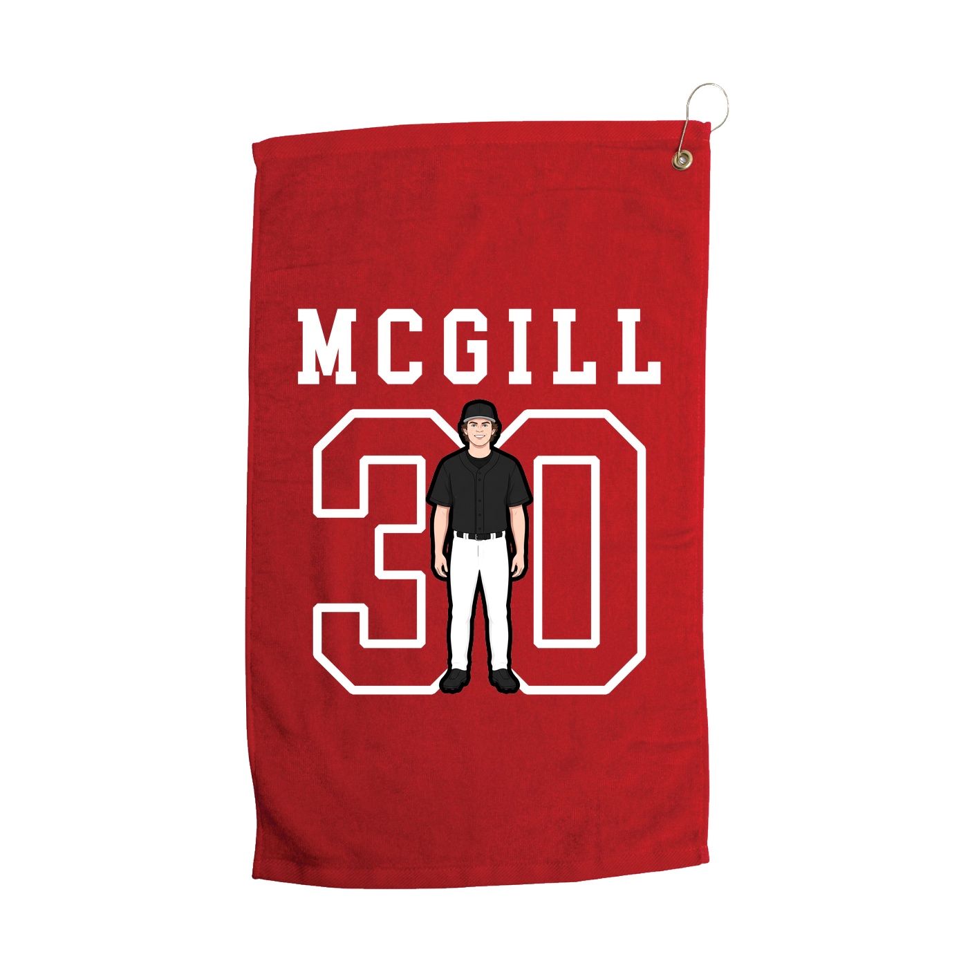 Golf Towel — Shirsey in Red