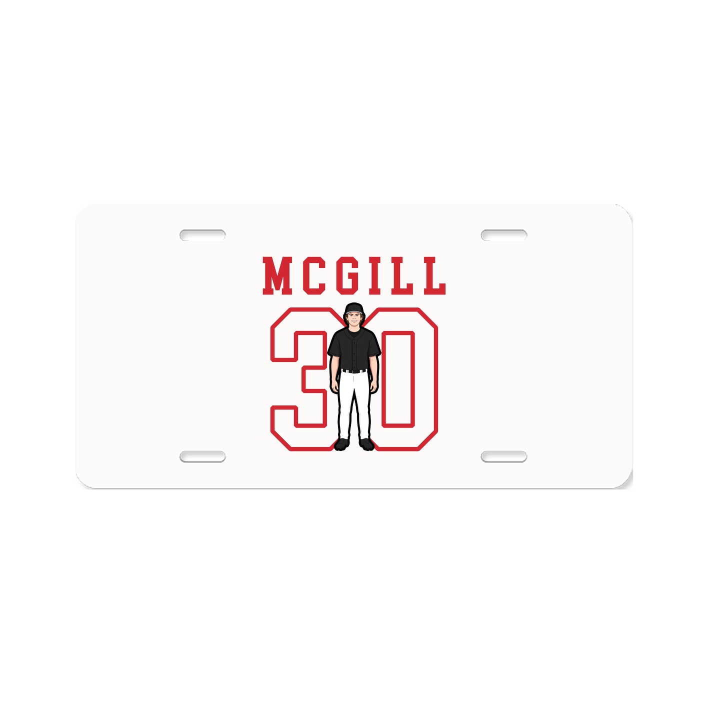 License Plate — Shirsey in Classic