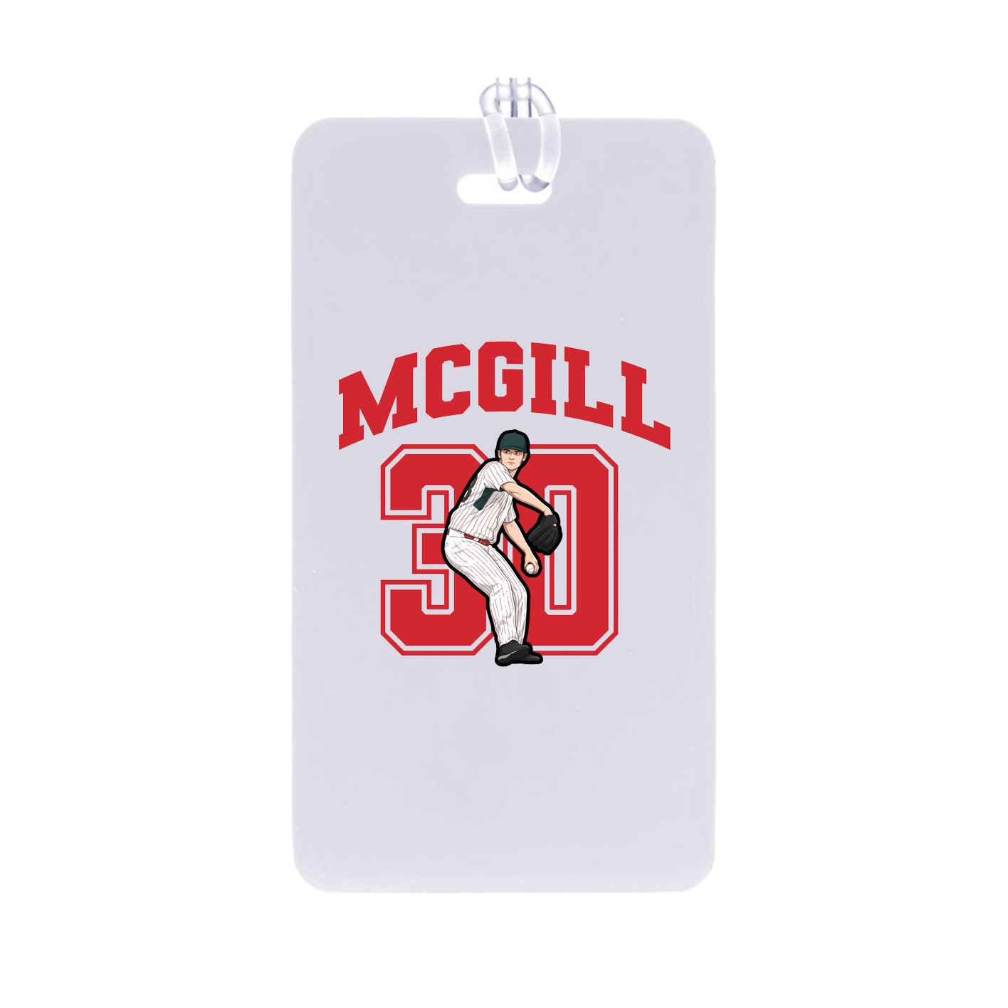 Bag Tag — Number in Classic