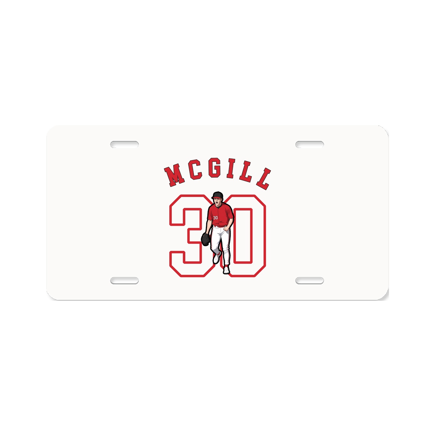 License Plate — Shirsey Arch in Classic