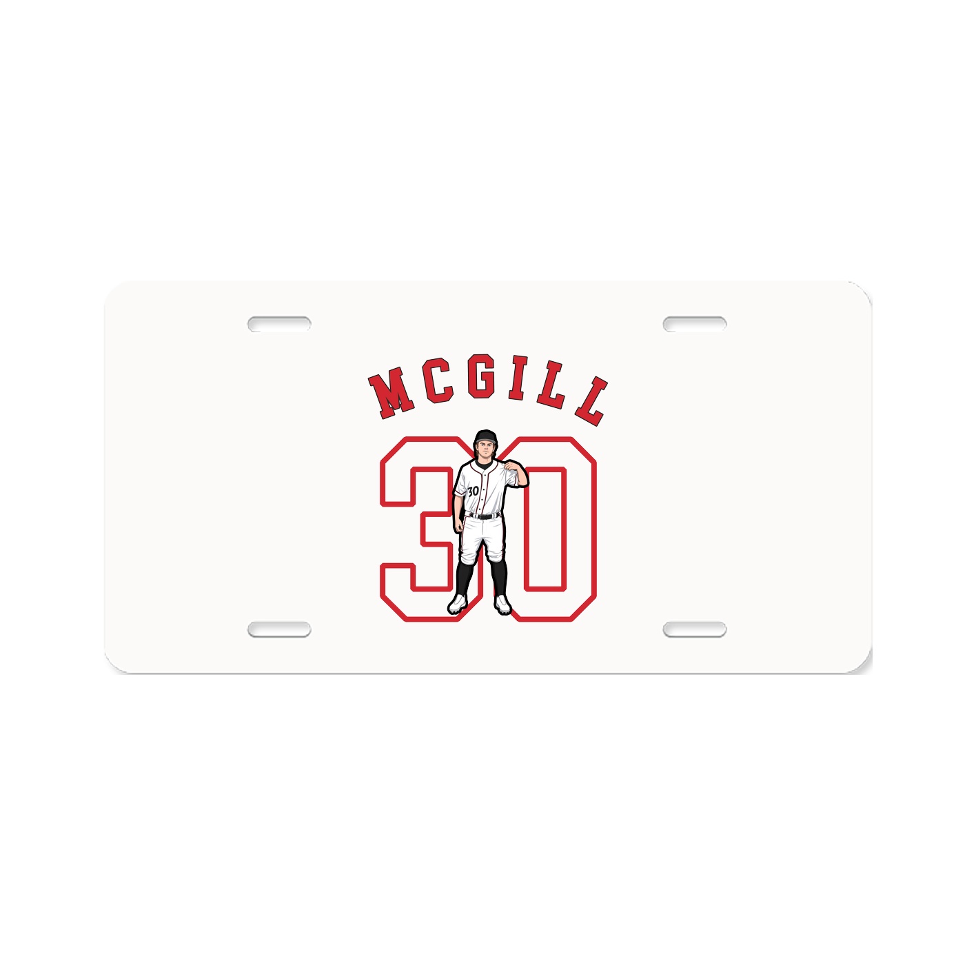 License Plate — Shirsey Arch in Classic