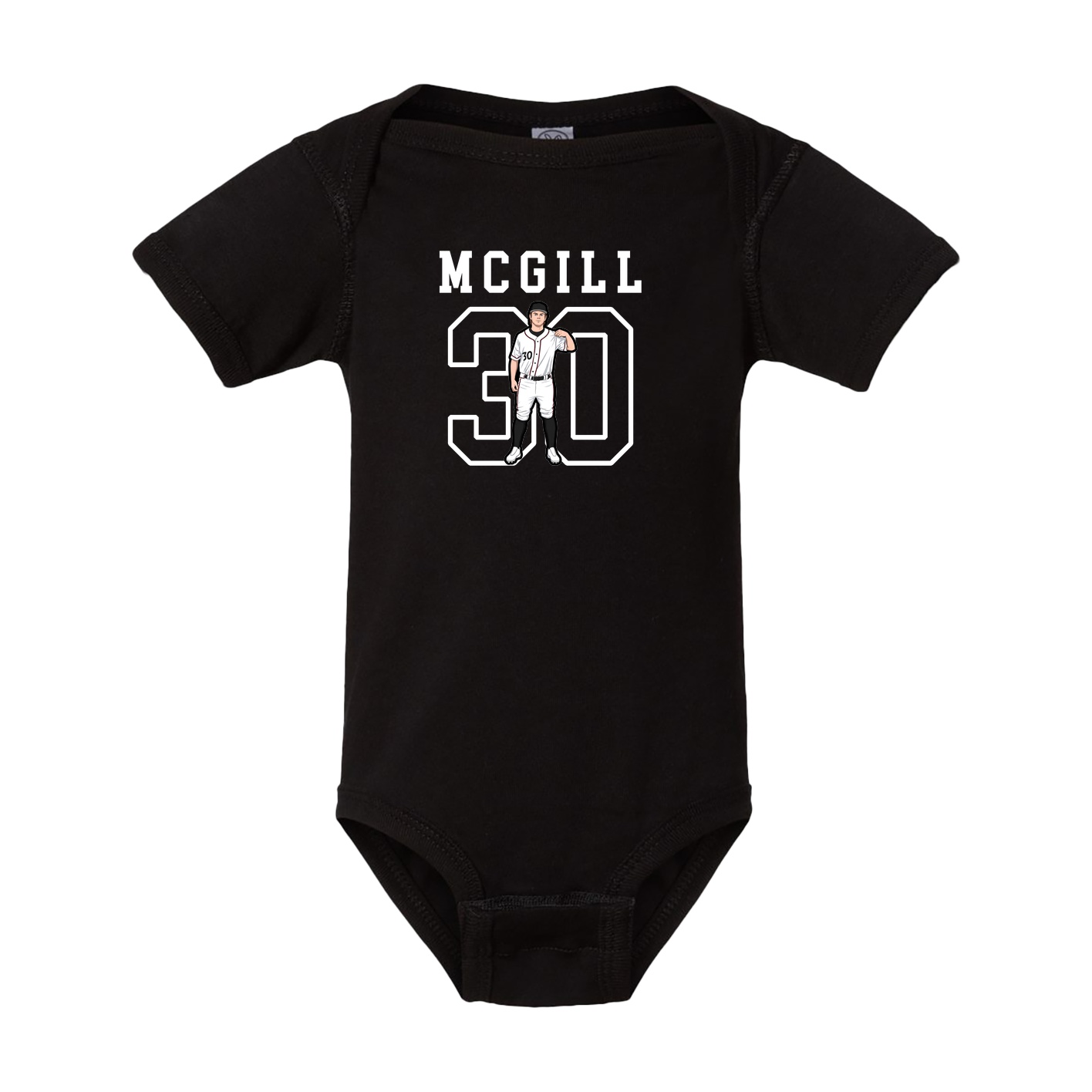 Baby Onesie — Shirsey in Black