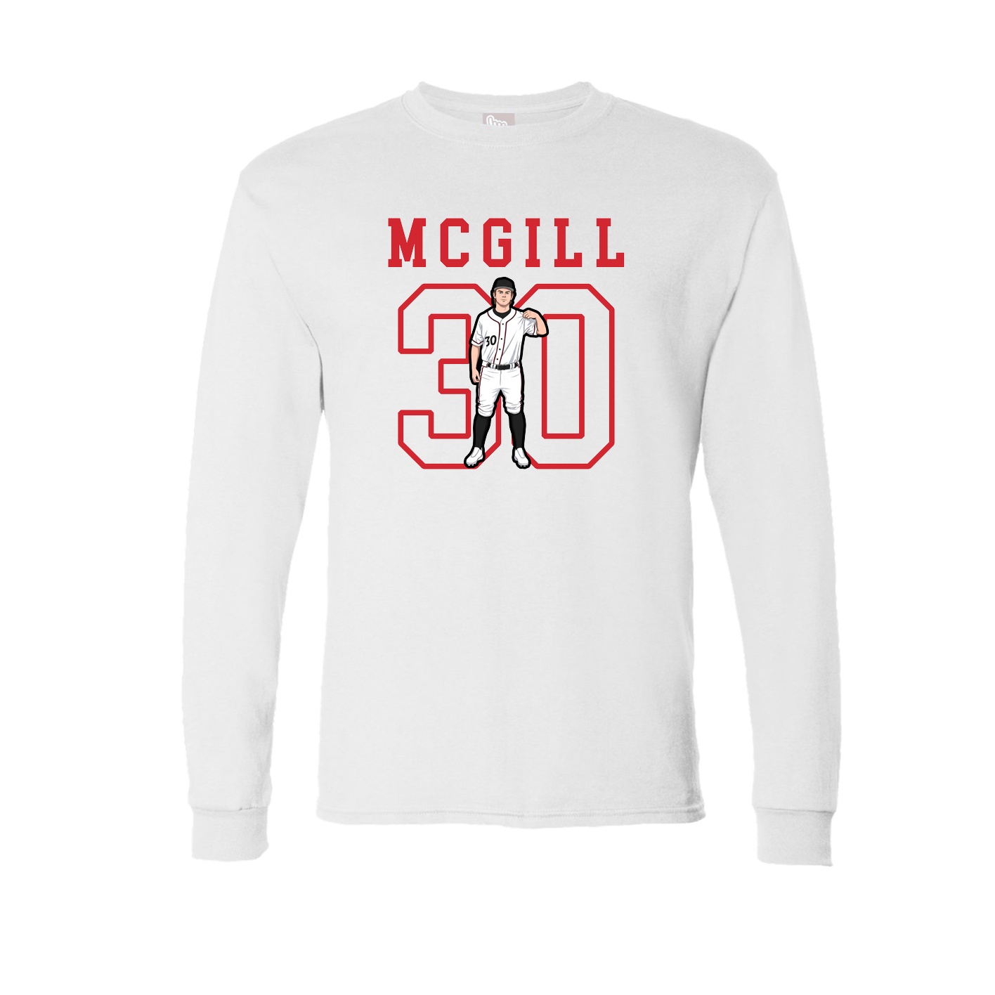Long Sleeve Tee — Shirsey in White