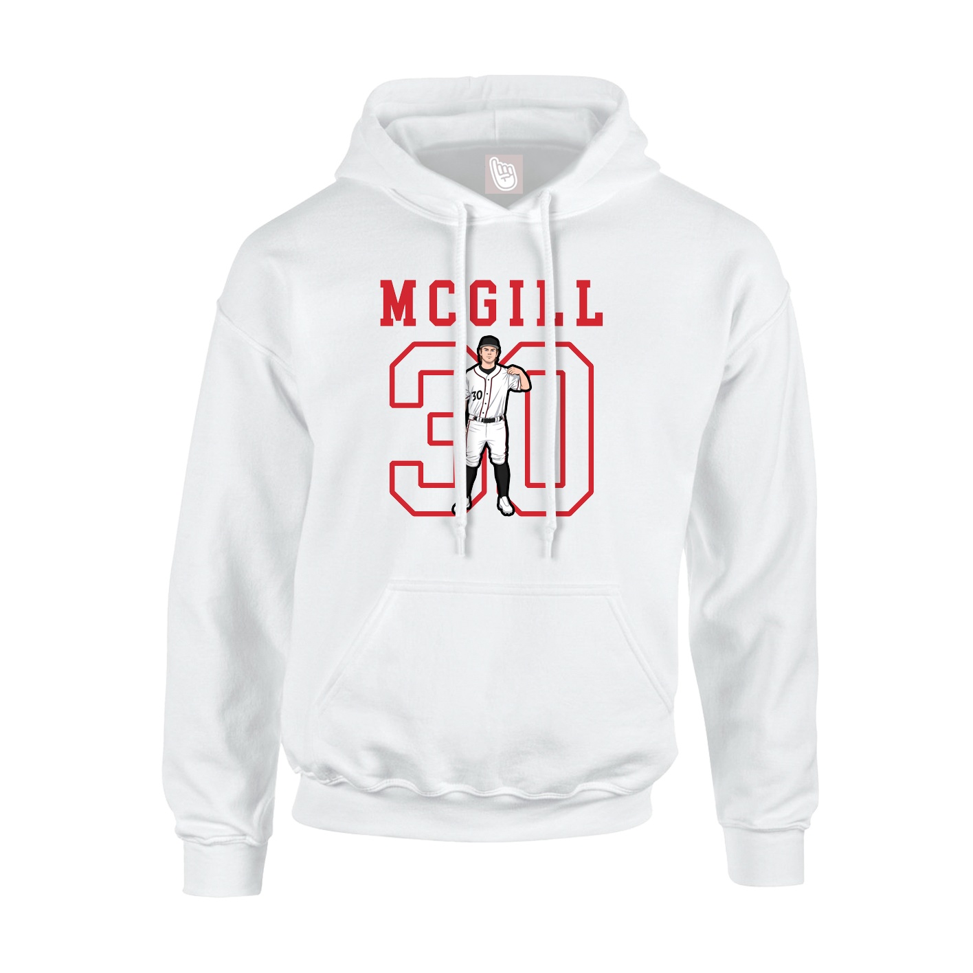 Youth Hoodie — Shirsey in White
