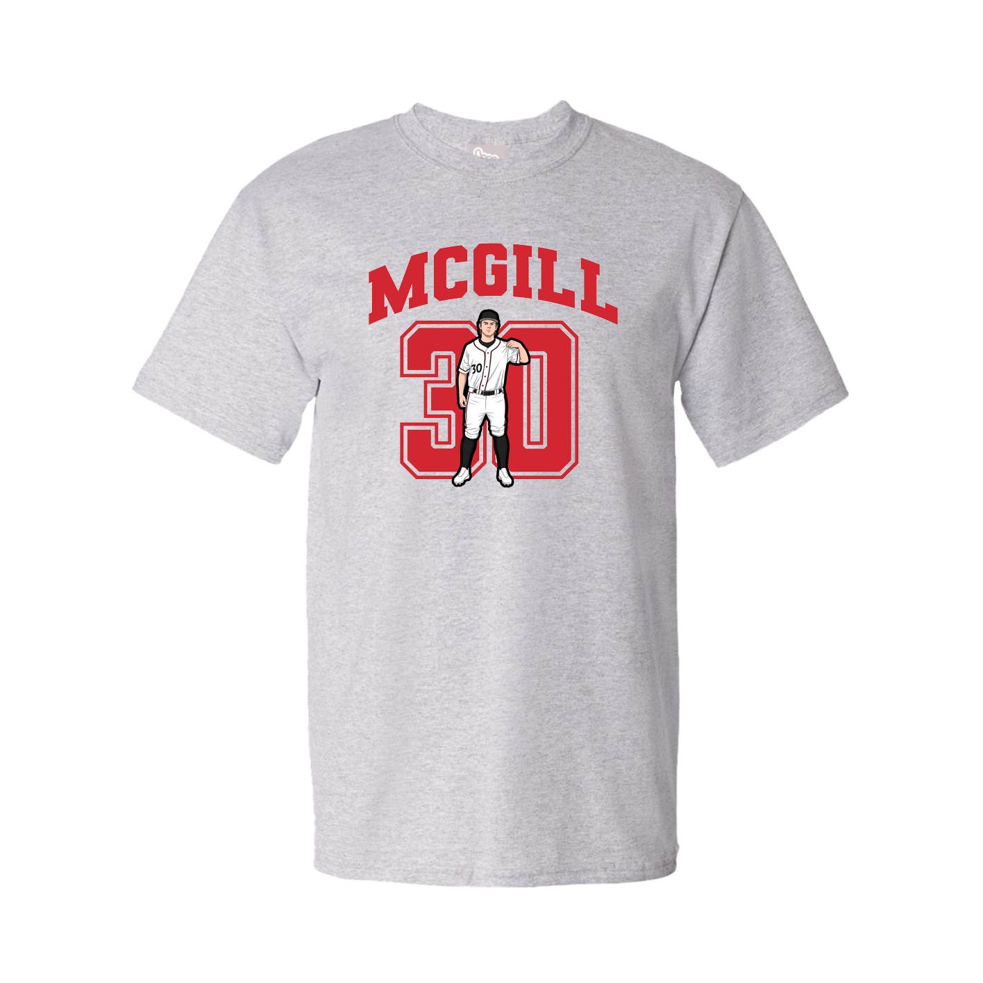 Tee — Number in Grey