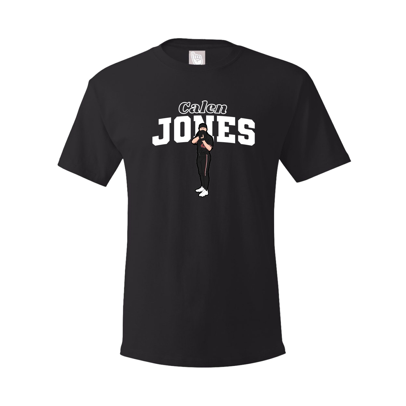 Youth Tee — Name Arch in Black