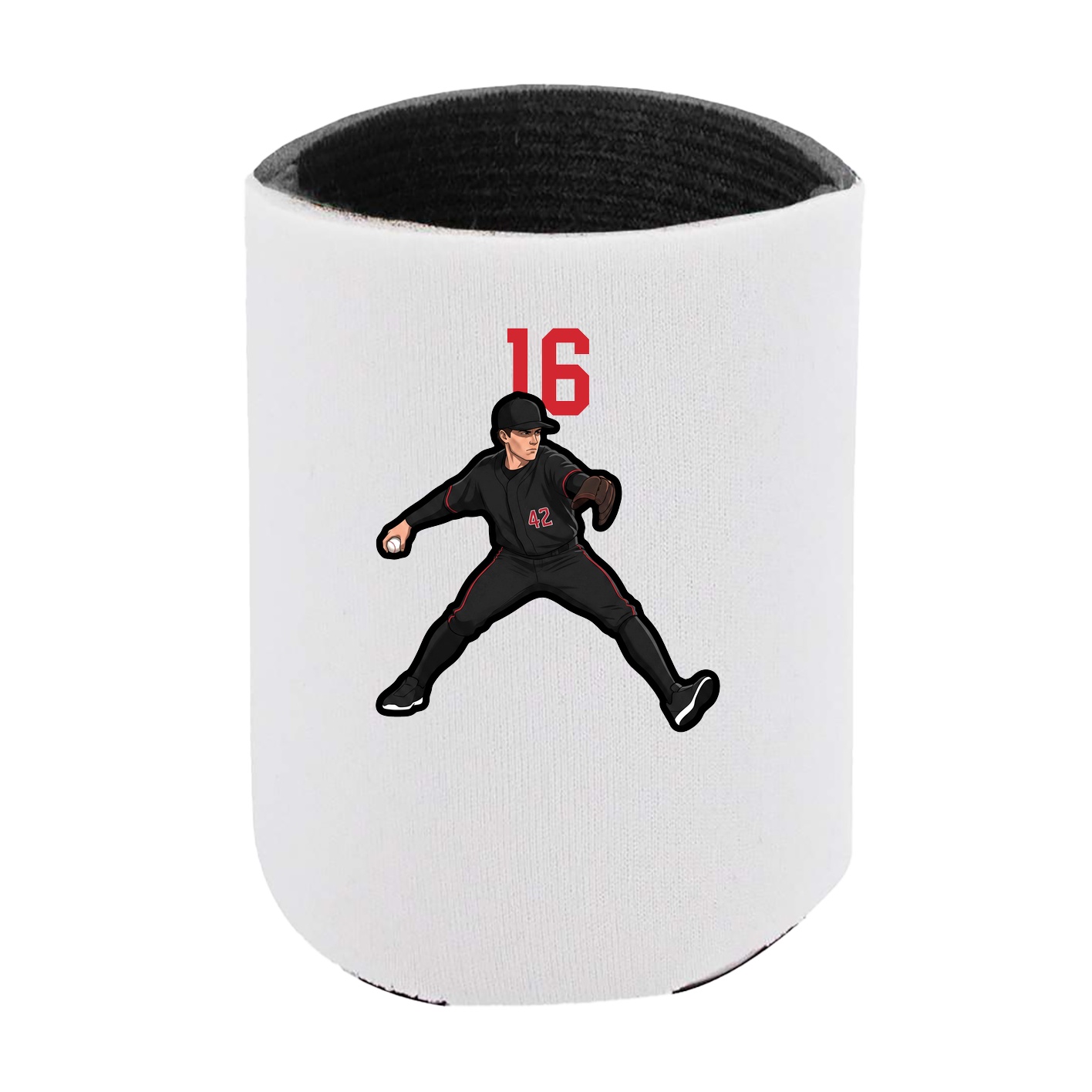 Can Holder — Number Top in White