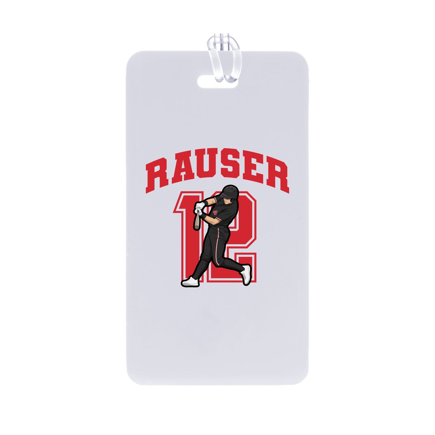 Bag Tag — Number in Classic