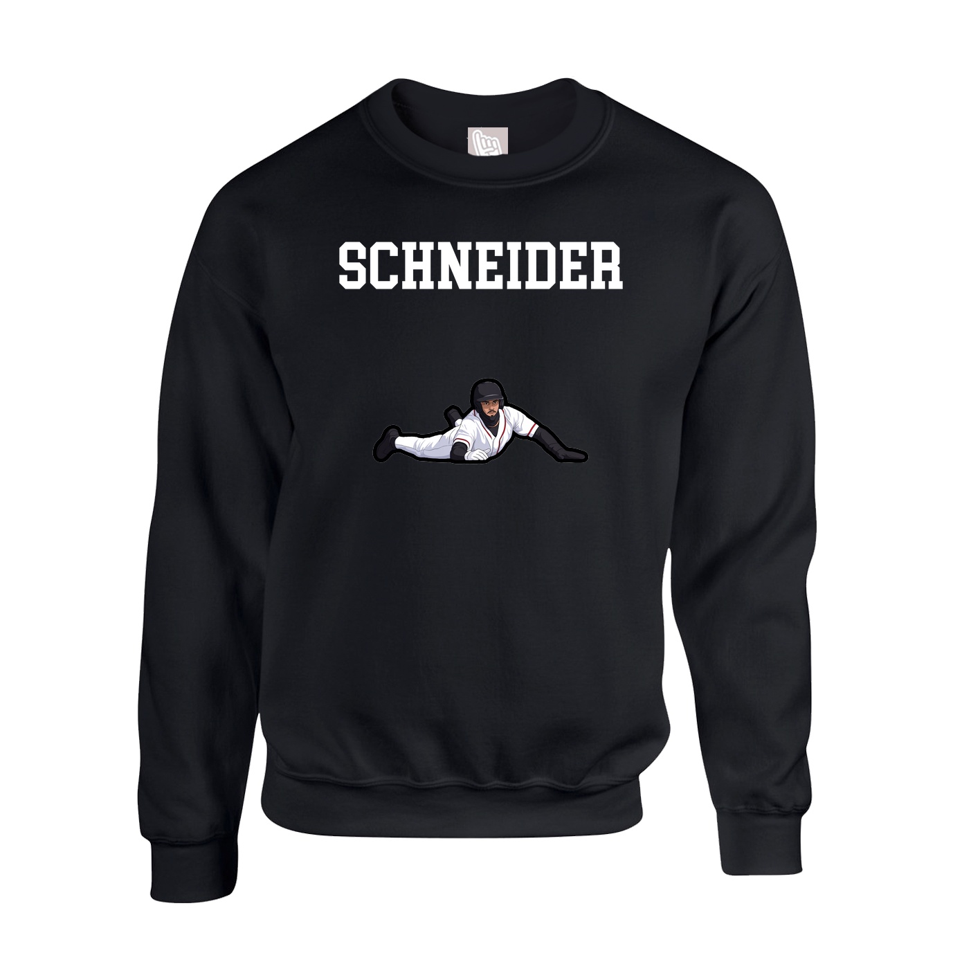 Fleece Crew — Shirsey in Black