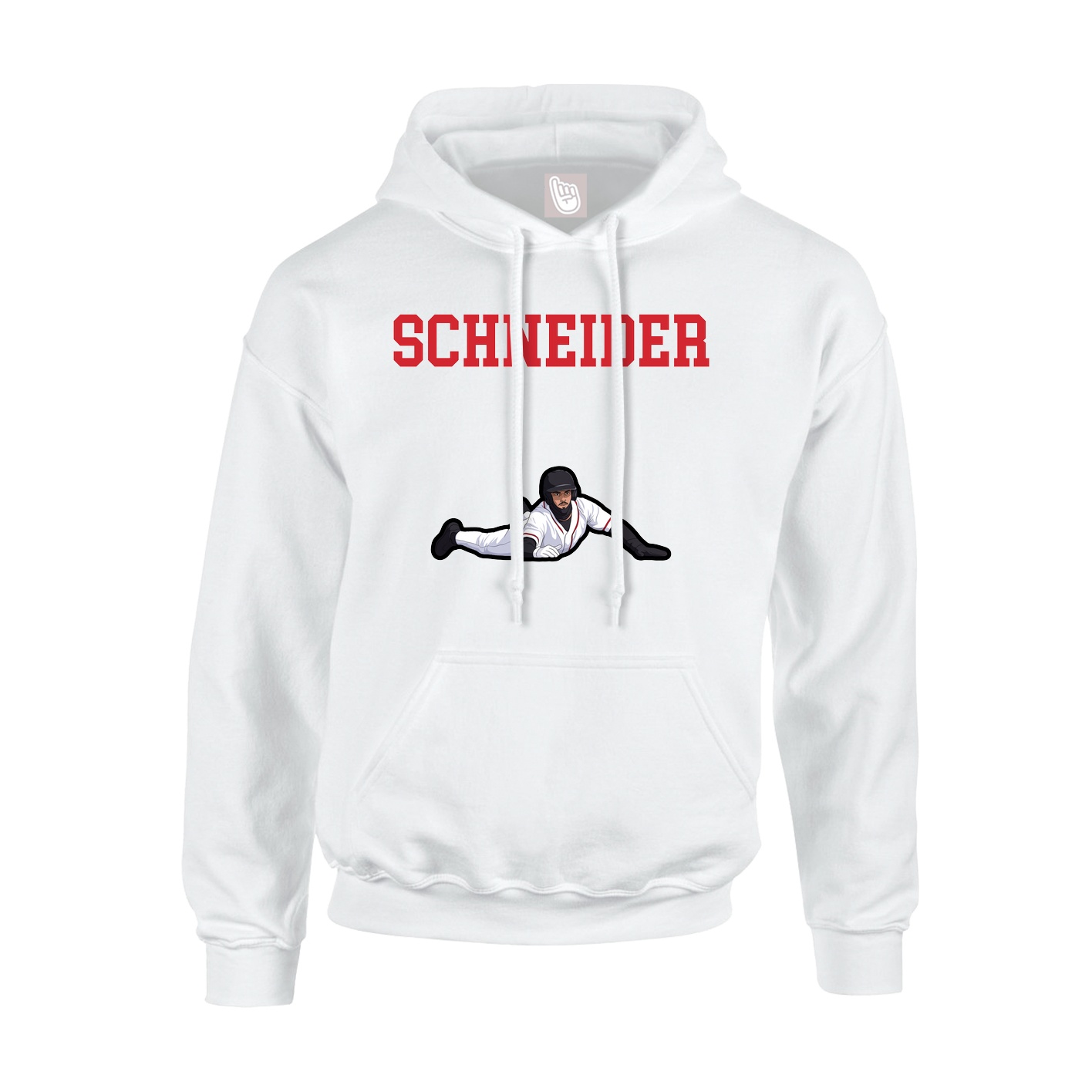 Youth Hoodie — Shirsey in White