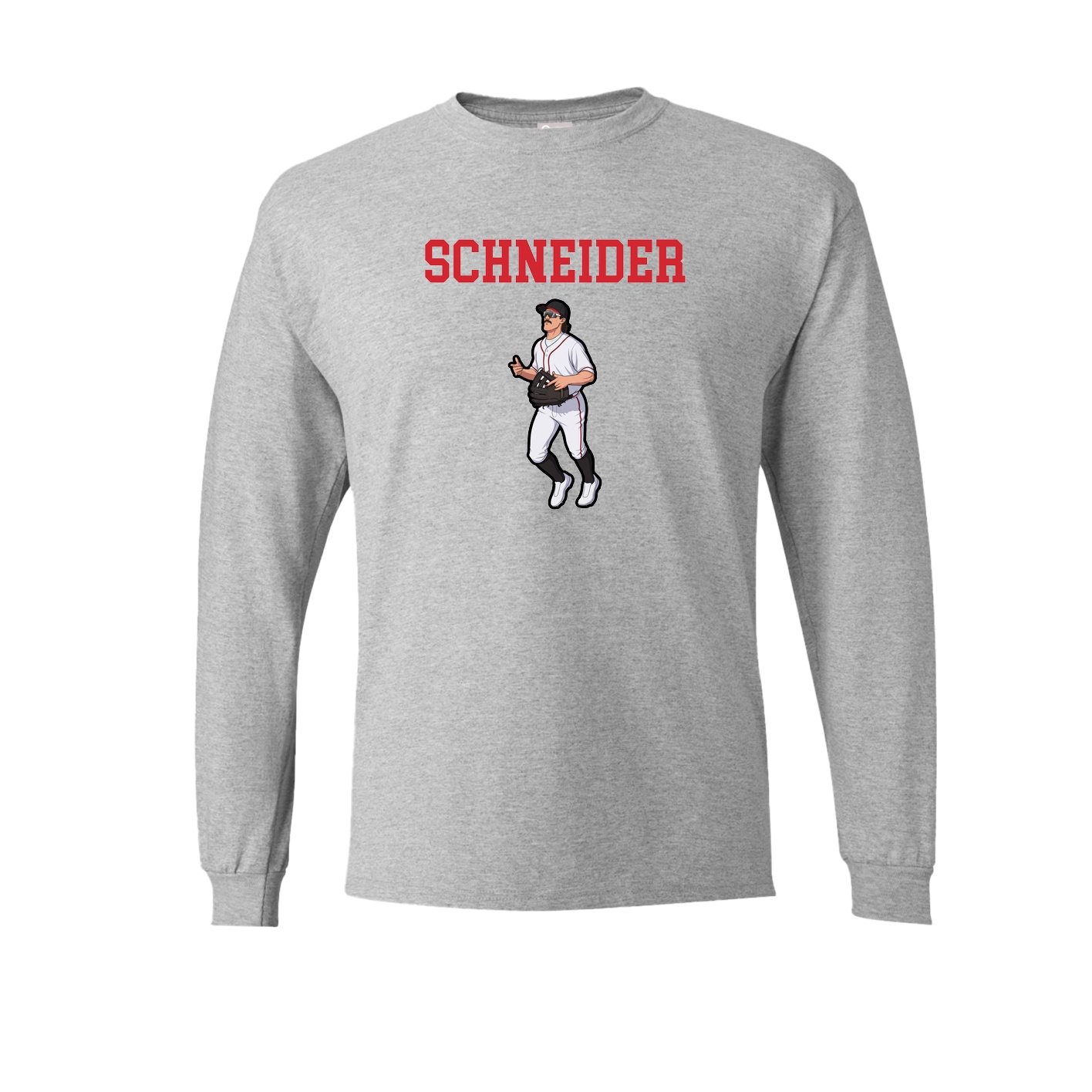 Long Sleeve Tee — Shirsey in Grey
