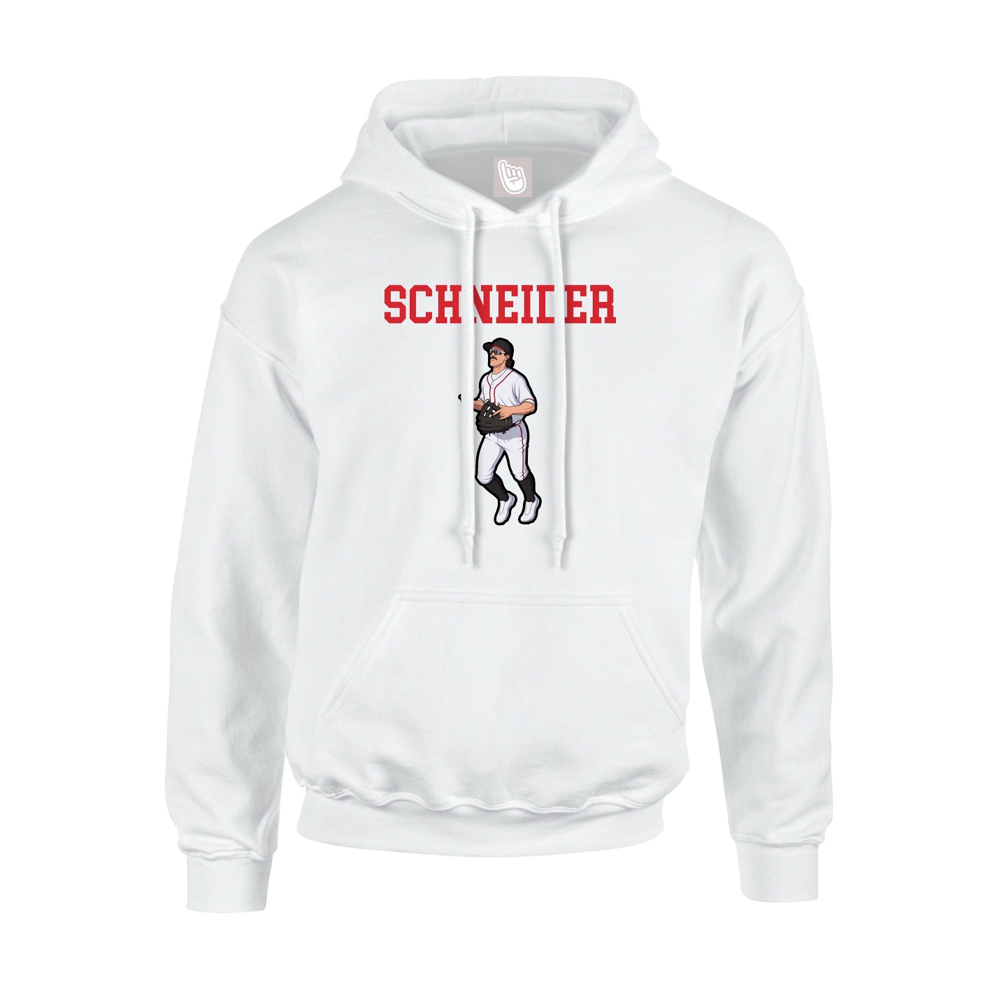 Hoodie — Shirsey in White