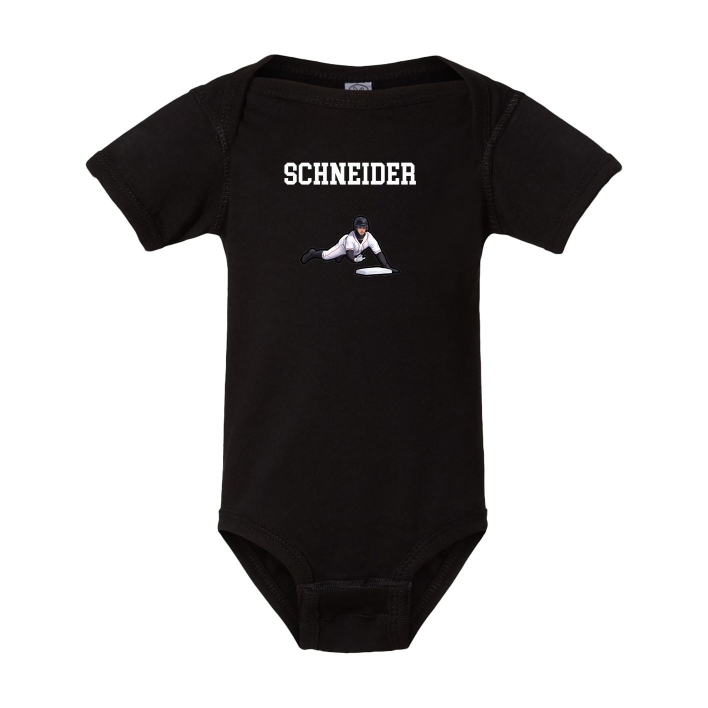 Baby Onesie — Shirsey in Black