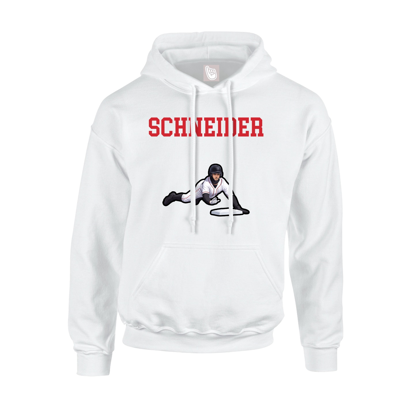 Youth Hoodie — Shirsey in White