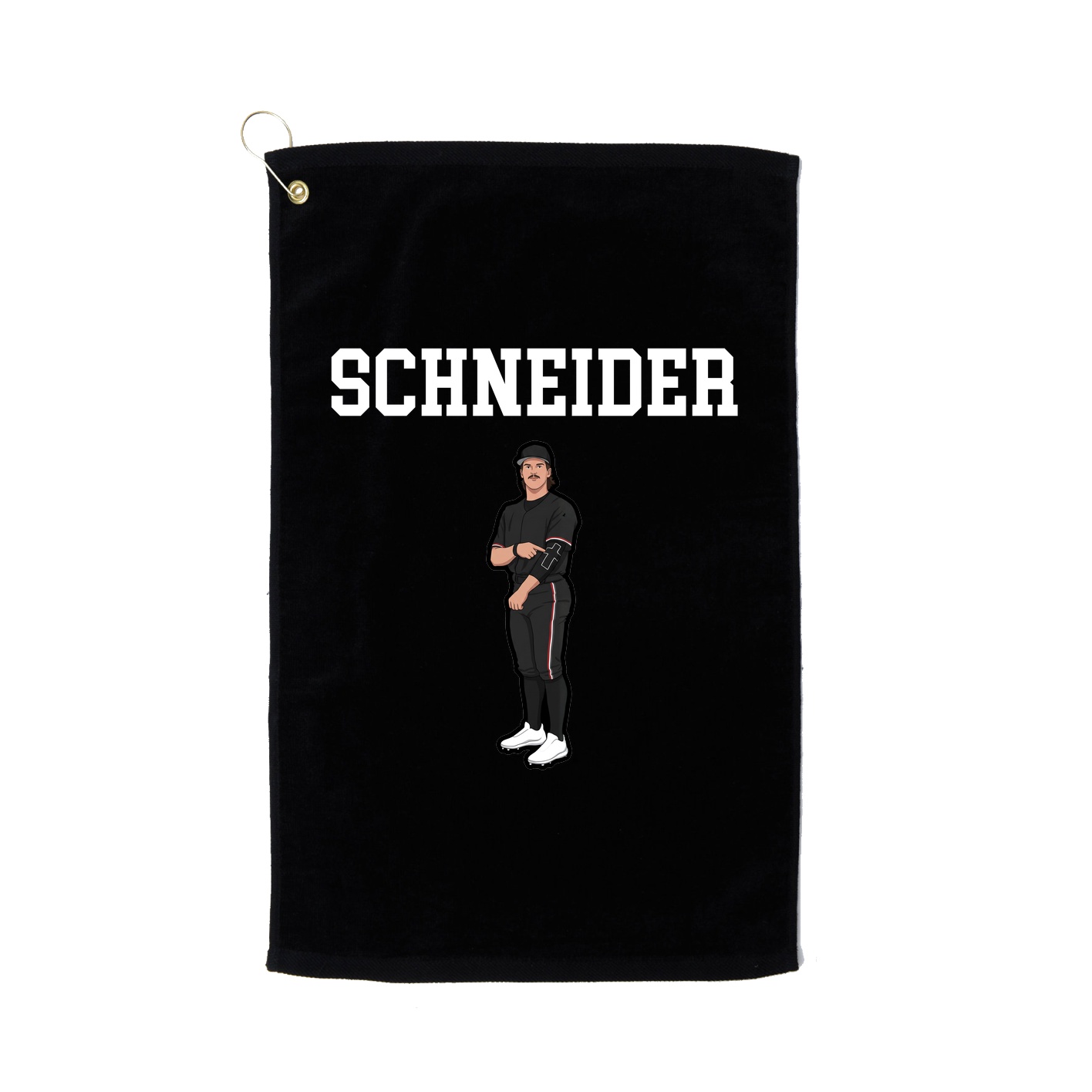 Golf Towel — Shirsey in Black