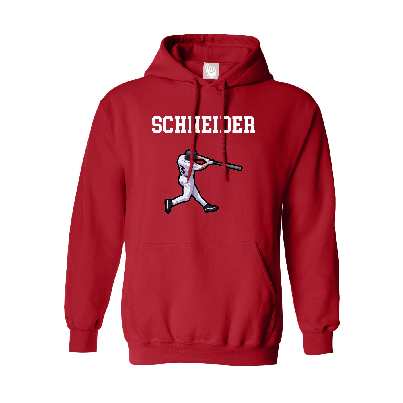 Hoodie — Shirsey in Red