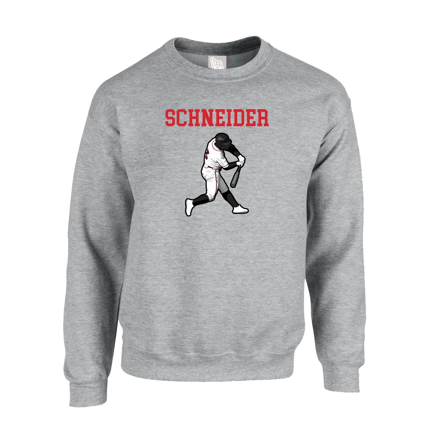 Fleece Crew — Shirsey in Grey