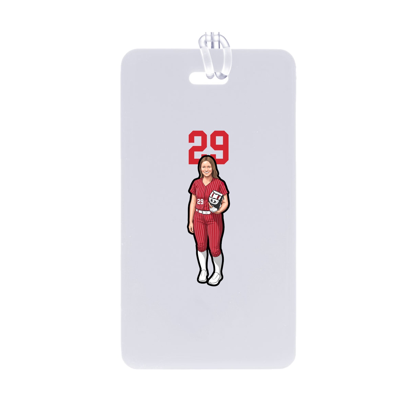 Bag Tag — Number Top in Classic