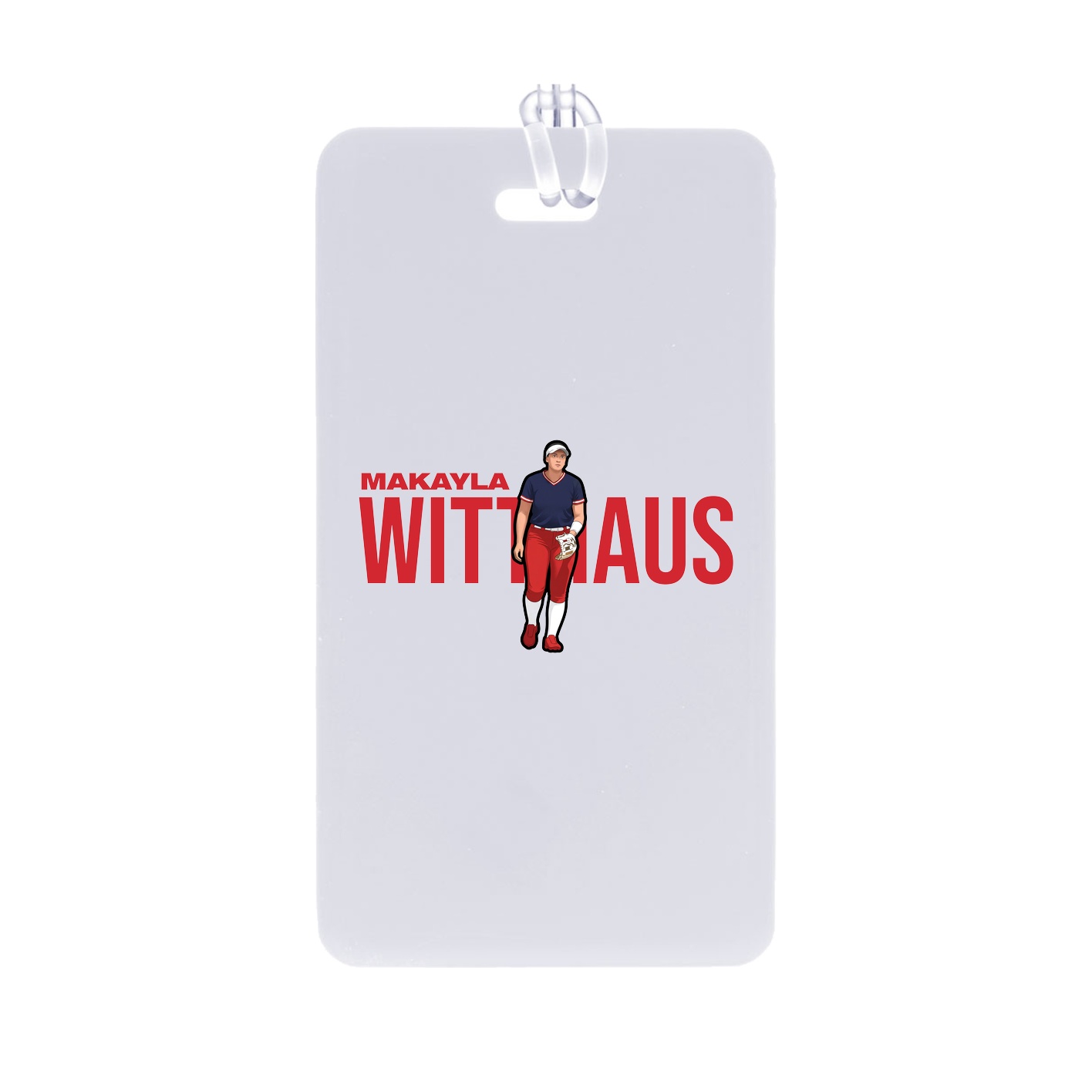Bag Tag — Player Name in Classic