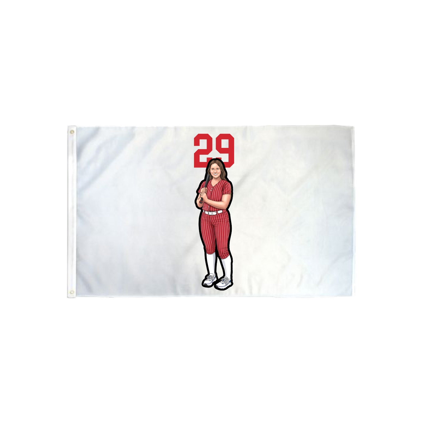 3x5 Flag — Number Top in Classic
