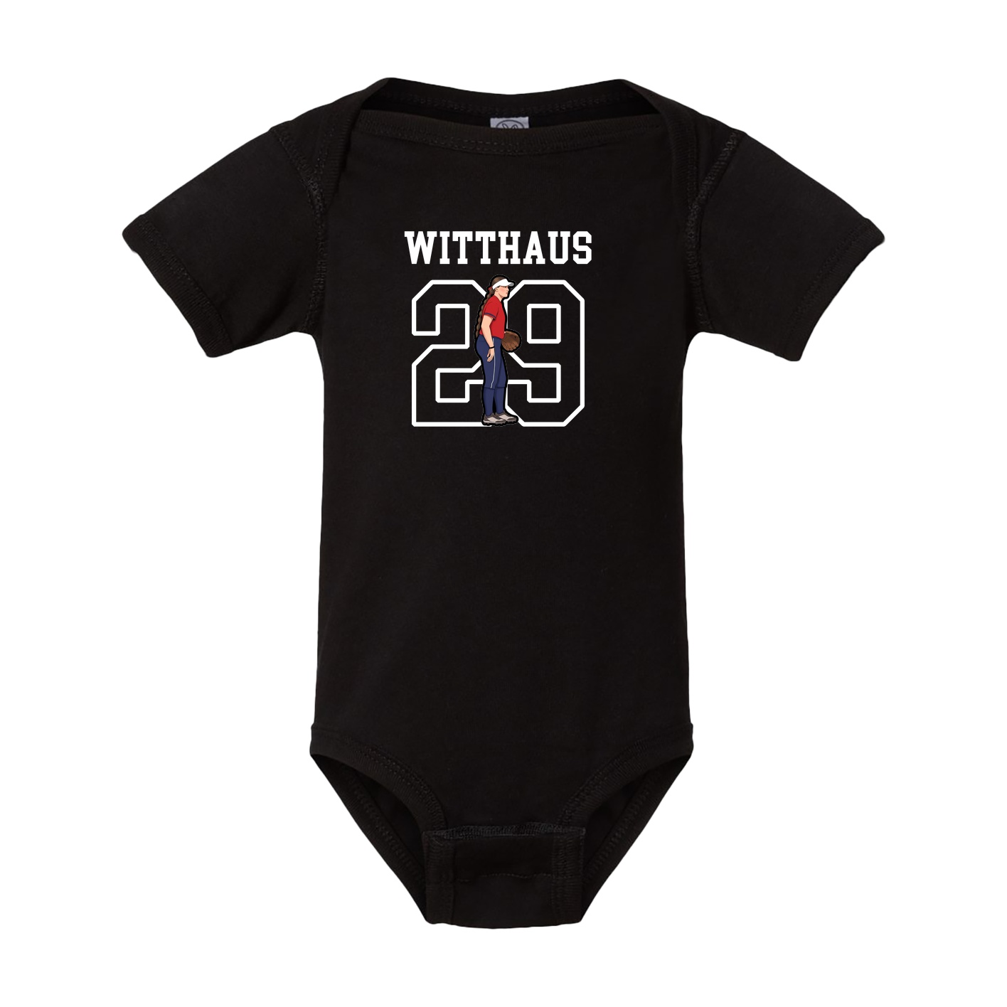 Baby Onesie — Shirsey in Black