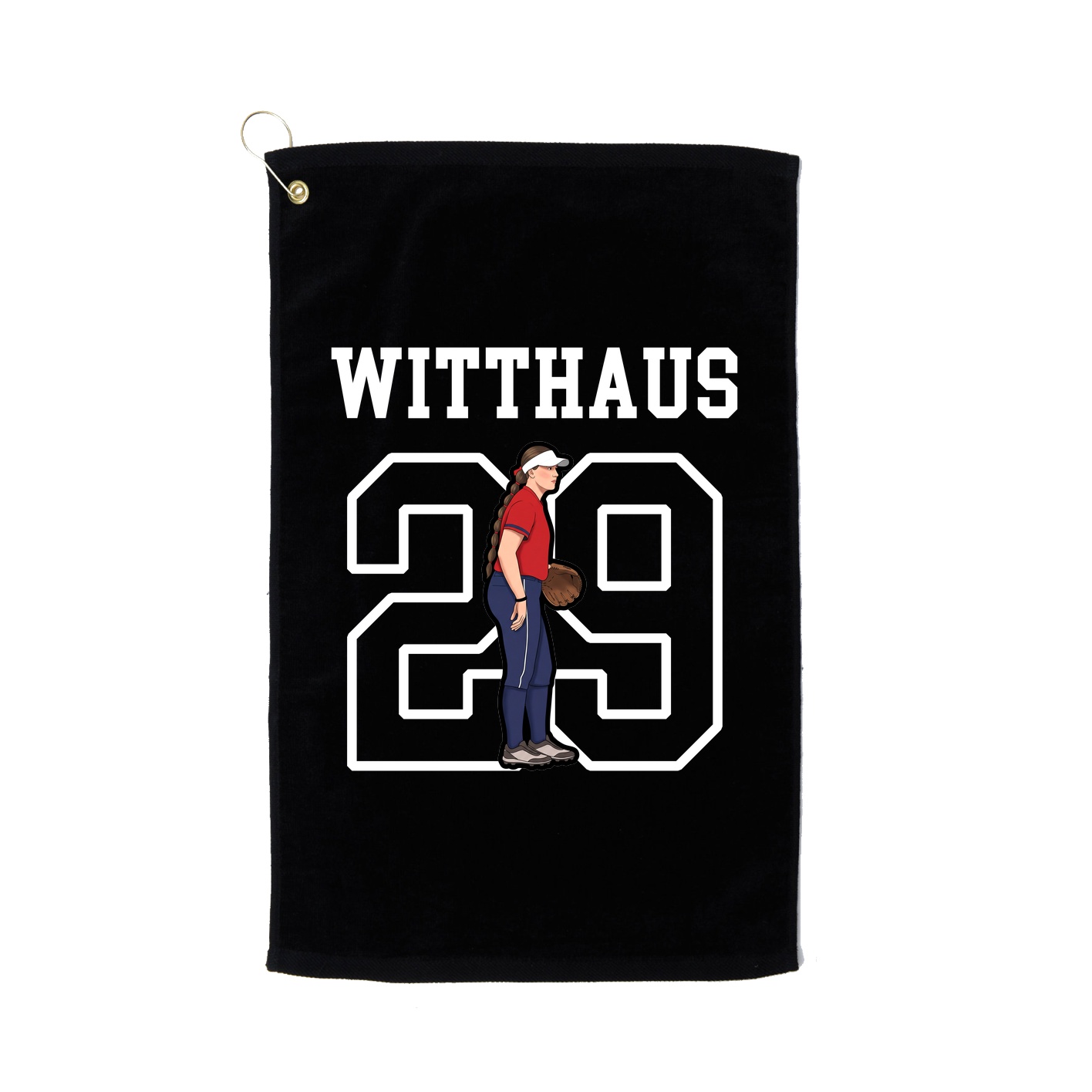 Golf Towel — Shirsey in Black