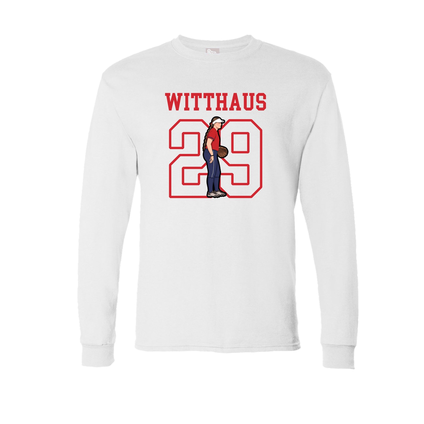 Long Sleeve Tee — Shirsey in White