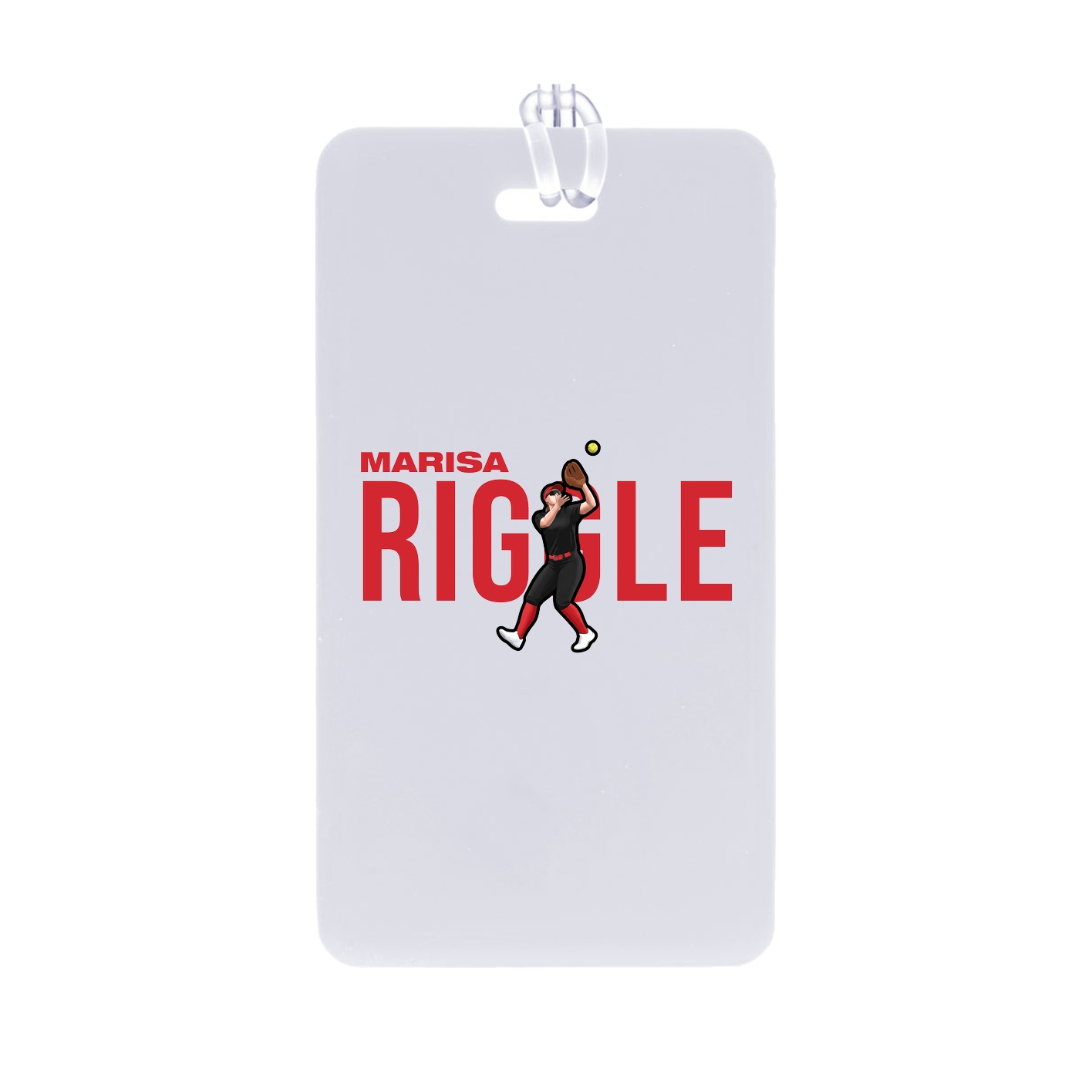 Bag Tag — Player Name in Classic
