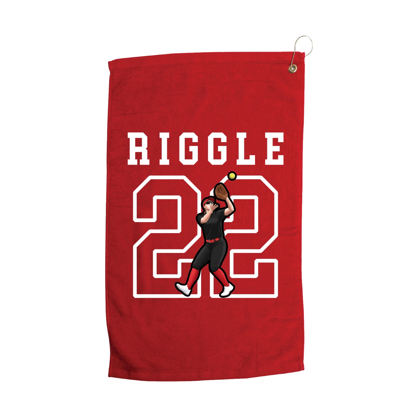 Golf Towel — Shirsey in Red