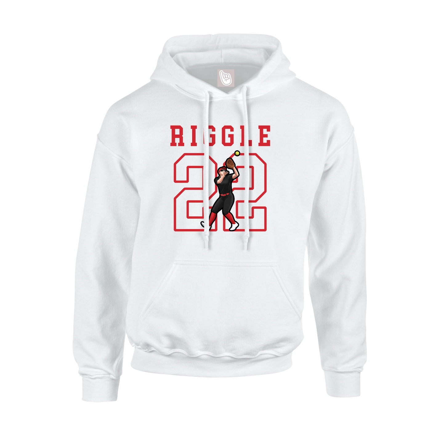 Youth Hoodie — Shirsey in White