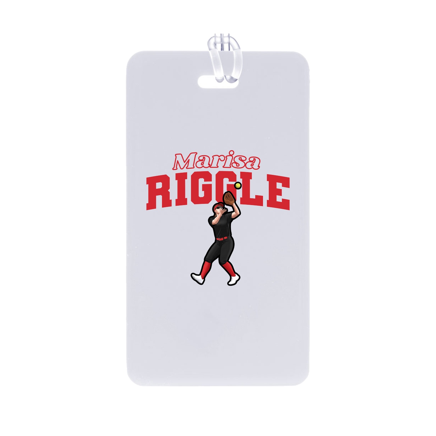 Bag Tag — Name Arch in Classic