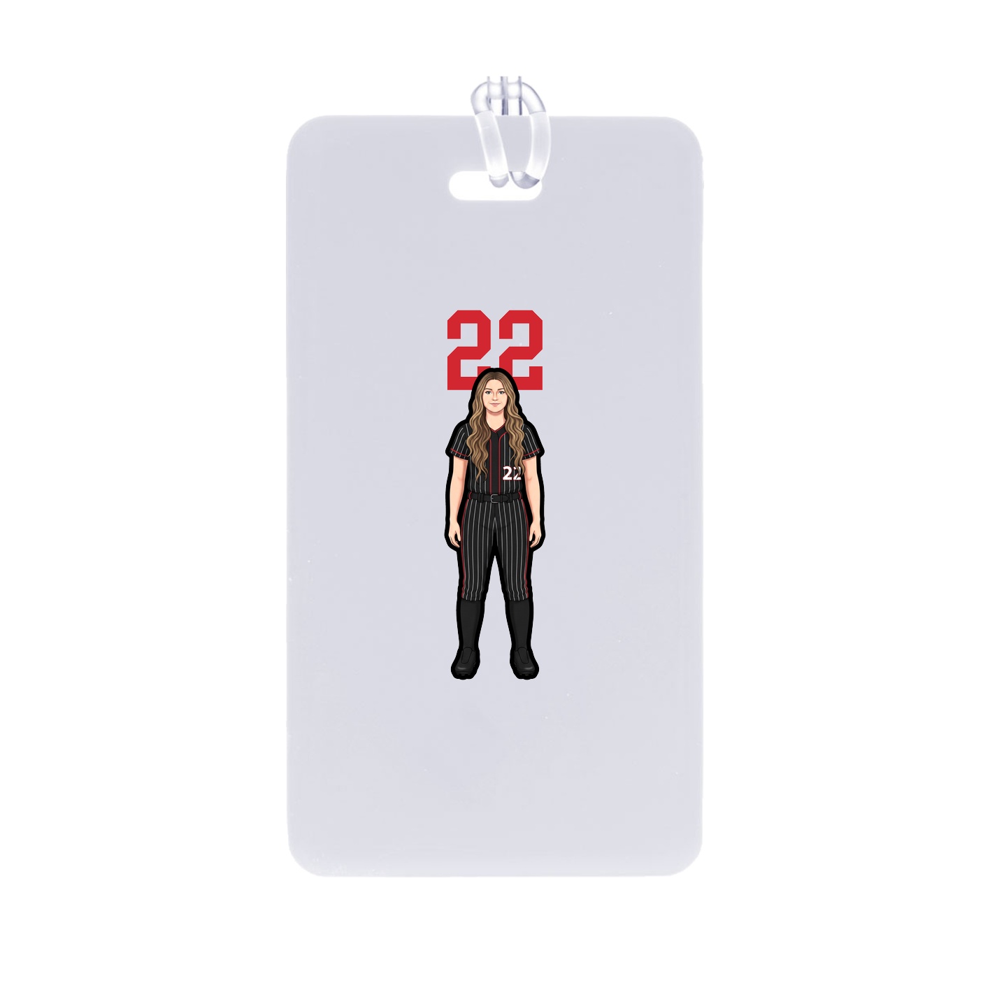 Bag Tag — Number Top in Classic